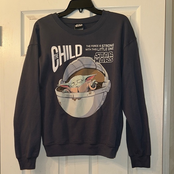 Star Wars Grogu/ Baby Yoda Sweatshirt - Picture 1 of 4